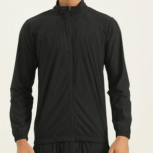Survêtements de sport pour hommes, coupe-vent léger en nylon imperméable, imprimé avec logo personnalisé, pour l'automne - Product Image 1