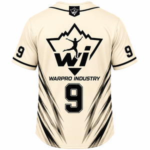 WARPRO INDUSTRY เสื้อเบสบอลชาย แขนสั้น ติดกระดุมด้านหน้า ระบายอากาศได้ดี ซับเหงื่อ ขนาดผู้ใหญ่ - Product Image 2