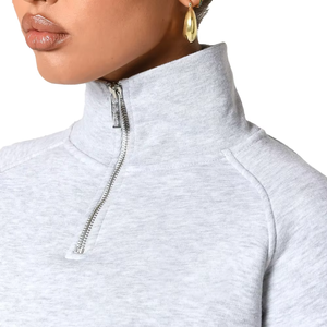 Conjunto de Dos Piezas con Capucha para Mujer, Estilo Y2K 2026, Algodón de Rizo de Alta Calidad, Corte Recortado, Cierre Completo, Estilo Vintage, Casual, Urbano, Color Sólido - Product Image 6
