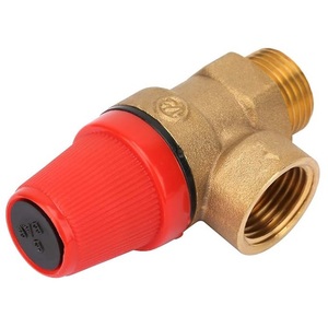 Soupape de sécurité Lucky Brass pour chaudière, filetage mâle-femelle 3/4 pouce, 6 bars, pour application générale - Product Image 1