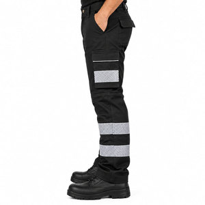 Pantalon de travail de sécurité multi-outils avec poches cargo, haute visibilité, réfléchissant, pour travaux routiers, vente en gros, pantalon de travail personnalisé - Product Image 5