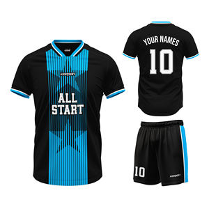 Ropa deportiva con estampado personalizado, conjuntos de ropa deportiva, camisetas OEM ODM, camisetas para niños, uniformes de fútbol americano, deportes activos para niños - Product Image 1