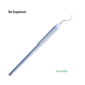 Explorer dentaire manuel ergonomique à une seule extrémité 54 en acier inoxydable certifié CE Roboz Tech Pakistan - Product Image 1