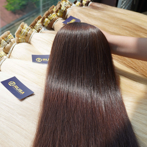 ผมตรงเวียดนาม RUSA สีน้ำตาลเข้ม ผมแท้แบบเวอร์จิ้น ต่อผมแบบเส้นต่อเส้น คิวติเคิลเรียงเส้นสวย ซุปเปอร์ดับเบิ้ลดรอน - Product Image 6