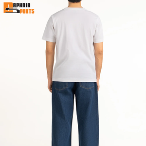 Camiseta de Compresión Formal para Hombre, 100% Algodón, para Gimnasio, Fitness, Entrenamiento, Ecológica, Transpirable, Corte Regular, Venta al Por Mayor 2026 - Product Image 5