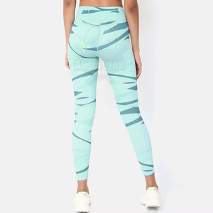 Women High Waist Seamless Gym Leggings Yoga Pants Workout Fitness Stretch Breathable Custom Logo Private Label Manufacturer - Product Image 2