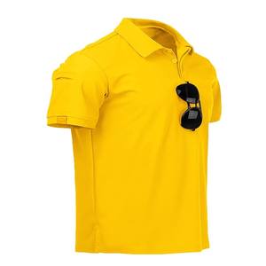Camiseta Deportiva para Hombre, de Secado Rápido, para Gimnasio, Culturismo, con Logotipo Personalizado, Camisetas Polo Deportivas - Product Image 6