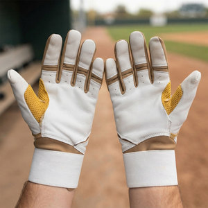 Gants de frappeur de baseball fournis directement par l'usine, pour un contrôle amélioré du bâton, construction confortable de la paume, ajustement parfait. - Product Image 3