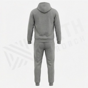 Survêtement en velours de haute qualité personnalisé pour hommes, vêtements de sport en velours, survêtement en molleton de luxe pour hommes, survêtements pour hommes - Product Image 2