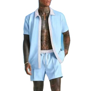 Ensemble short et robe d'été pour l'extérieur, ensemble deux pièces respirant en spandex/coton, adapté à la randonnée en montagne et au camping - Product Image 2