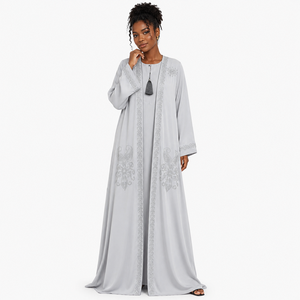 Abaya Casual Emerald Grace, Abaya Royal Stripe, Abaya Noor Open, Abaya Elite Kaftan, Abaya Grace Line - Product Image 2