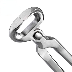 Cortador de Pezuñas de 10 Pulgadas, Acero Inoxidable, Herramienta de Herrador, Cortador de Pezuñas Resistente para Caballos y Ganado, Certificado CE Clase I - Product Image 1
