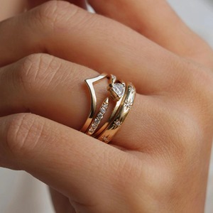 2.90CT Black Onyx Oval Cut Ring 14k/18k Solid Yellow Gold Lab Grown Oval Cut Diamond Ring Jewelry Gift Ring For Women - Product Image 5