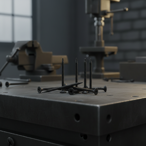 สกรูยึดผนังยิปซัม PDC รุ่น 9 นิ้ว เกรด 8.8 เหล็กกล้าคาร์บอน/สแตนเลส เกลียวมาตรฐาน หัวเจาะแบบ Pan/Bugle  ชนิดเจาะเองได้ - Product Image 1