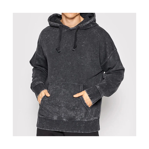 Sweat-shirts pour hommes en coton 100% légers, confortables, personnalisables, grandes tailles, effet délavé, écologiques, séchage rapide, durables, nouvelle arrivée - Product Image 1