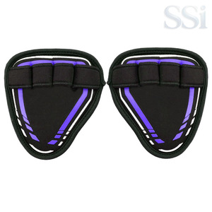 Almohadillas de Neopreno Antideslizantes SAAR Industries para Levantamiento de Pesas, Protectores de Manos Transpirables para Gimnasio, Almohadillas de Entrenamiento para Powerlifting - Product Image 1