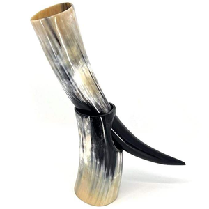 Corne à boire en buffle/vache 100 % polie, antique et unique, pour thé et café, à prix raisonnable, corne de buffle tendance - Product Image 2