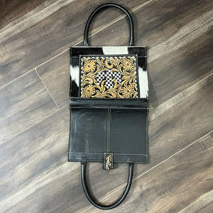 Nueva llegada de cuero a cuadros a mano cubierta de la Biblia diseñador de cuero de vaca inspirador oración Protector manejado libro cubre caso - Product Image 6