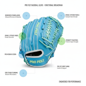 Gant de baseball personnalisé tendance 11,5 pouces pour jeunes et adultes, gant de receveur en cuir de mouton pour entraînement extérieur, OEM - Product Image 2