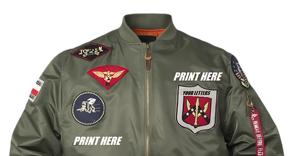 Chaqueta Varsity de Invierno Personalizable de Fibra de Bambú para Hombre, Transpirable, Resistente al Viento, Tallas Grandes, Estilo Urbano, con Burbujas Brillantes y Piel de Oveja 3D - Product Image 2