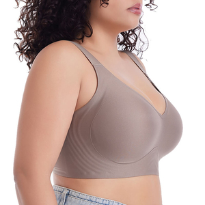 Soutien-gorge de sport pour femme, très vendu, avec logo personnalisé, 100 % polyester/spandex, respirant - Product Image 5