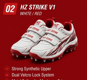 Chaussures de cricket professionnelles à crampons métalliques, légères, avec une adhérence améliorée, un confort et une stabilité compétitives - Product Image 3