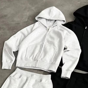 Trajes Deportivos para Hombre de Talla Grande, Transpirables, Estampados, de Alta Calidad, de 2 Piezas, de Forro Polar, de Secado Rápido, con Logotipo Personalizado, para Correr - Product Image 3