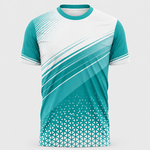 Custom Sublimation Soccer T Shirt Short Sleeve Football Training Jersey Team Uniform Print Tee <b>Men</b> Breathable Polyester Adult - Product Image 6