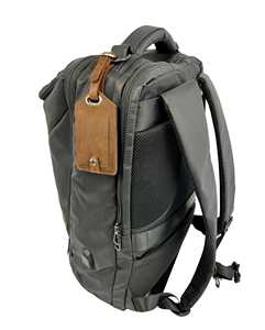 Personalized Genuine Leather Luggage Tags Travel Bag <b>Labels</b> Privacy Cover Suitcase Name Tags Bulk Logo LMP-0198 - Product Image 1