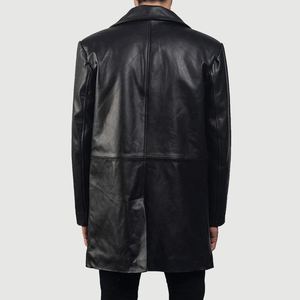 Chaqueta de Cuero para Hombre, Estilo Motociclista, de Primera Calidad, Venta al Por Mayor, Directo de Fábrica, Última Tendencia - Product Image 4