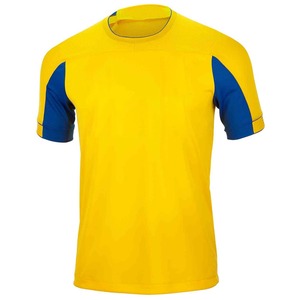 Men's High Quality Printed Short Sleeve Soccer Jersey Custom Front Logo for Children Spandex/Polyester Material OEM Service - Product Image 1
