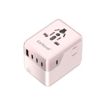 Cargador de Viaje USB-C con Envío Rápido, GaN 3.0, Carga Rápida PD de 17-65W, Adaptador de Corriente para Hogar y Oficina, Enchufe de CA para Laptop y Tablet