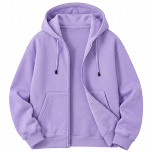 Sweats à capuche zippés 450 GSM pour hommes et femmes, vêtements à capuche personnalisables, service d'usine de vêtements sur mesure avec service OEM ODM et marque privée - Product Image 3