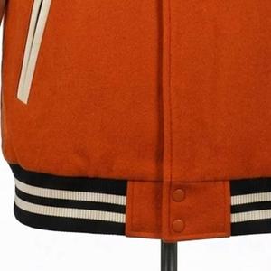 Stylish Color <b>Men's</b> Letterman <b>Jacket</b> & Wool Stylish <b>Baseball</b> Varsity <b>Jacket</b> Made in Pakistan - Product Image 4