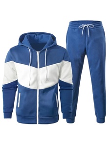 ชุดวอร์มผู้ชายสำหรับฤดูใบไม้ร่วงและฤดูหนาว ดีไซน์ใหม่ทันสมัย ลายเรียบ ไซส์ใหญ่ ราคาขายส่ง ปี 2026 - Product Image 2