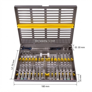 Kit d'instruments chirurgicaux pour implants dentaires DETAIN IMPEX, manuel, en acier inoxydable, certifié CE Classe I, garantie 3 ans pour usage chirurgical - Product Image 6