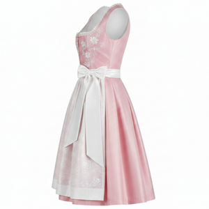 Robe Dirndl décontractée respirante de haute qualité pour femme, nouvelle collection Oktoberfest, broderie allemande, unie, longueur genou, sans manches - Product Image 3