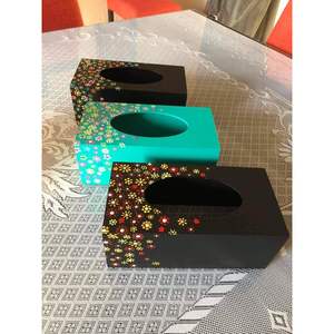 Moderno Porta Servilletas para 20 Servilletas, Duradero y Ecológico, de MDF, para Almacenamiento de Servilletas para Uso Diario - Product Image 4