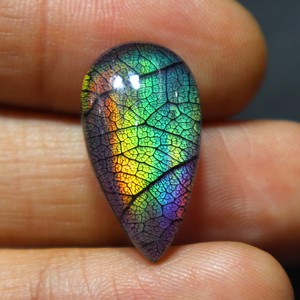 Australian <b>Opal</b> Doublet Monarch Stone Handmade <b>Opal</b> Doublet Butterfly Jewelry Green Fire <b>Opal</b> Stone for Jewelry Making Gemstone - Product Image 1