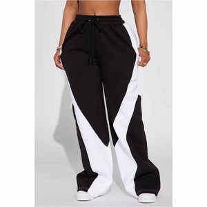 Pantalones Deportivos de Moda Urbana 2026, Pantalones Joggers de Pierna Ancha, Cintura Alta, Ecológicos, para Mujer - Product Image 4
