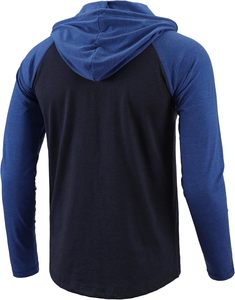 <b>Men's</b> Fashion <b>Fleece</b> Hoodie Warm Pullover Sweatshirt Regular Fit Streetwear Hooded <b>Top</b> Long Sleeve Kangaroo Pocket Casual Winter - Product Image 2