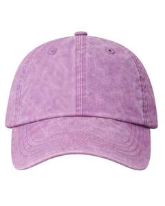 Gorra de Béisbol de Algodón Lavado Color Lavanda, Lisa, Ajustable, Unisex, Deportiva, Informal, Transpirable, Cómoda, de Primera Calidad - Product Image 1