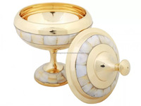 Encensoir d'église orthodoxe en laiton, style indien, aromathérapie, 100% naturel, écologique, fait main