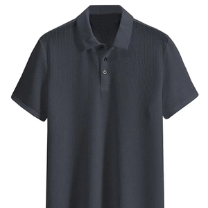 Nouveaux polos pour hommes à manches courtes, coton et polyester, prix de gros, fabriqués au Pakistan - Product Image 1