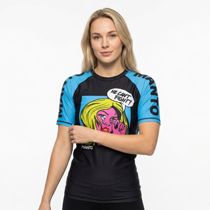 Mixed Martial Arts Rash guard Short Sleeve <b>Compression</b> <b>Shirt</b> <b>Men</b> Moisture Wicking Polyester Sublimation Print - Product Image 4