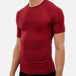 เสื้อยืดคอกลมผู้ชายสุดเท่ ผลิตจากผ้าฝ้ายเนื้อนุ่ม ระบายอากาศได้ดี น้ำหนักเบา ทนทาน ตะเข็บเย็บอย่างสบาย พร้อมบริการพิมพ์ลาย OEM - Product Image 5