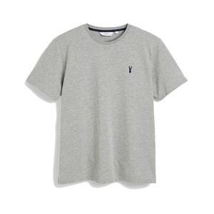 เสื้อยืดกีฬาผู้ชายคอลเลคชั่นฤดูร้อน เทคโนโลยีพิเศษ แขนสั้น ผ้าฝ้าย 100% ระบายอากาศได้ดี แห้งเร็ว เป็นมิตรต่อสิ่งแวดล้อม ป้องกันกลิ่นกาย เหมาะสำหรับออกกำลังกาย - Product Image 3
