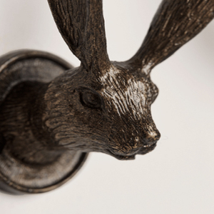 Hameçon en aluminium moulé - Finition bronze antique - Product Image 2