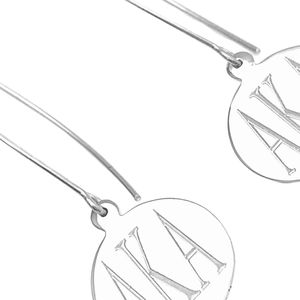   Pendientes de Hilo Plateados para Mujer, Diseño Minimalista y Elegante, Joyería Ligera y Delicada - Product Image 4