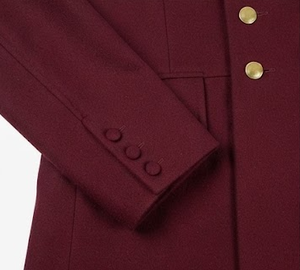 Men's Equestrian Show Jacket Riding Frock Coat Button Front Long Sleeve Event <b>Dress</b> Outerwear - Product Image 5